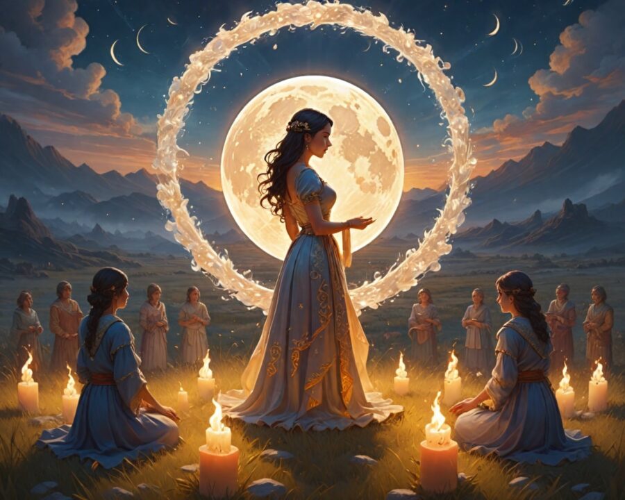 Rituais de lua cheia para signos: guia completo