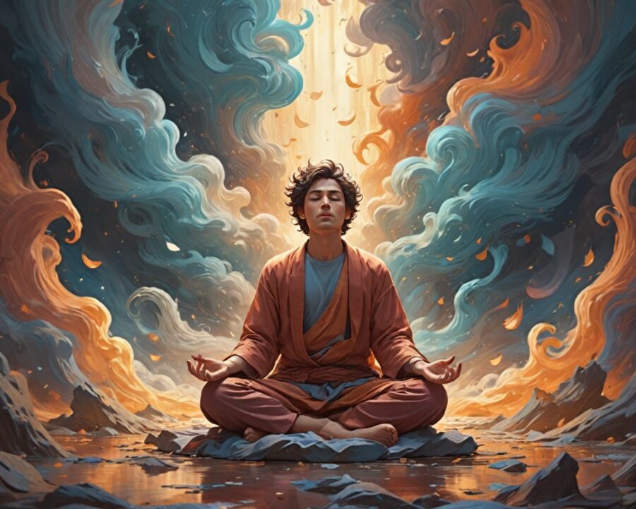 passo a passo para meditação e encontrar equilíbrio no caos