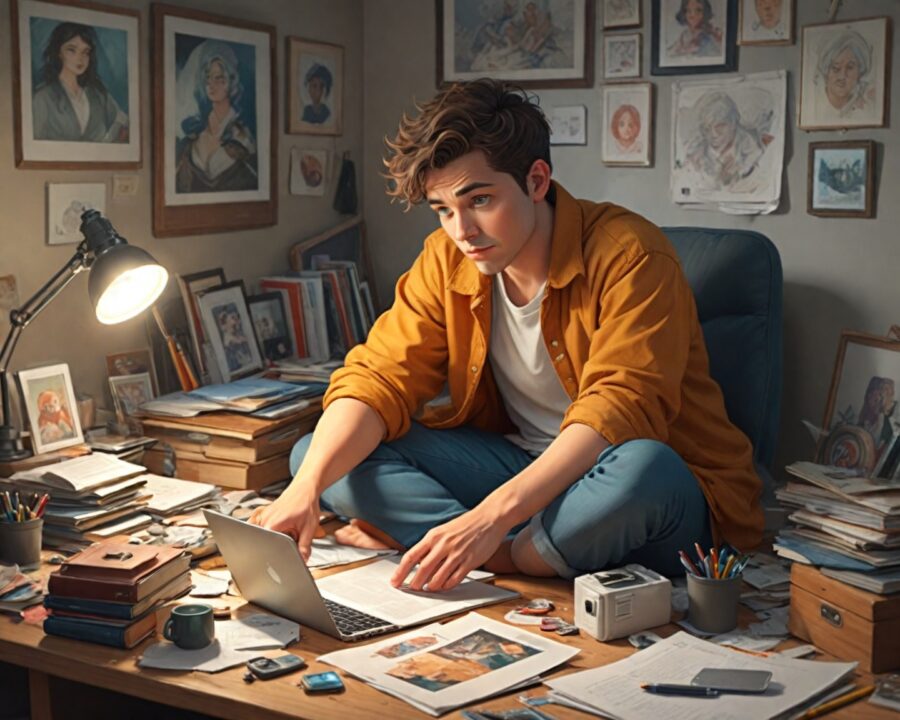 Erros comuns que impedem o crescimento profissional no trabalho remoto