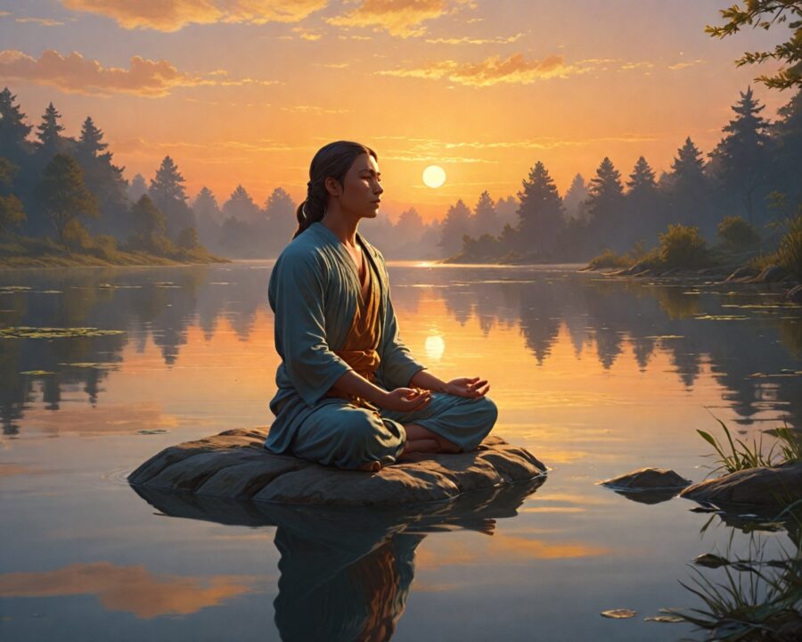 Benefícios da meditação matinal para autoestima e autocompaixão