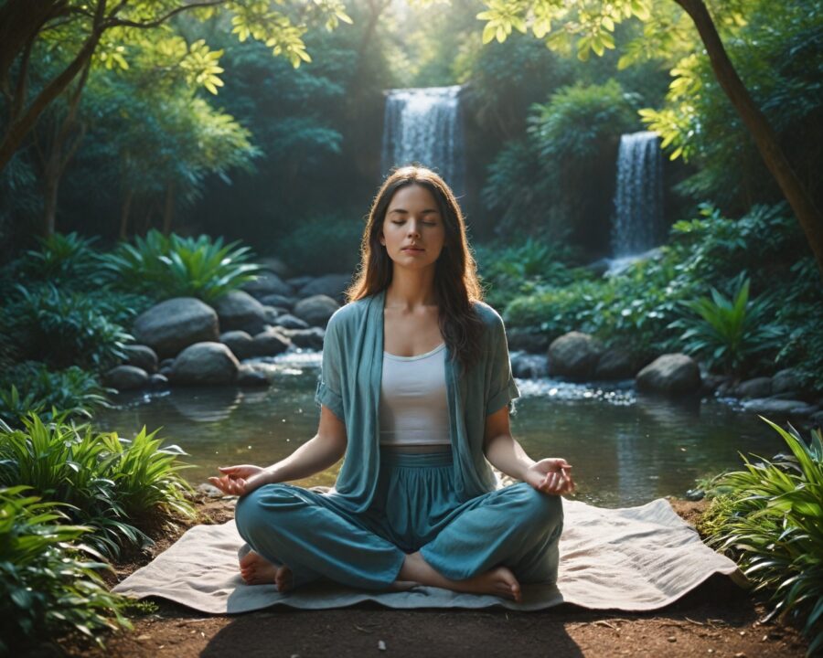 Como a Meditação com Visualização Pode Transformar Sua Saúde Mental e Emocional