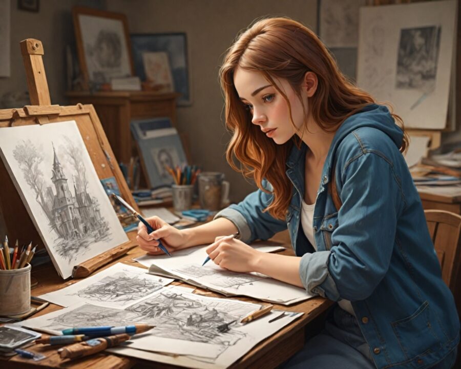 Como melhorar habilidades profissionais na área criativa