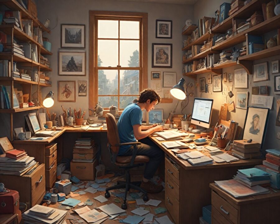 erros comuns que impedem o crescimento profissional no trabalho remoto